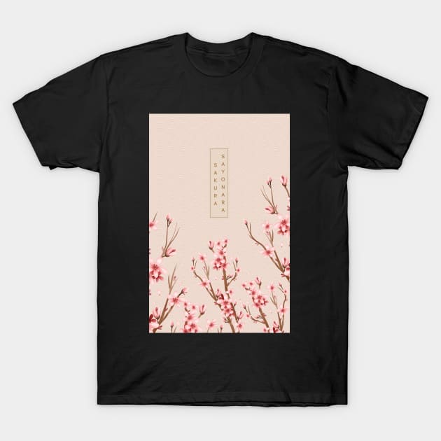 Sakura,Sayonara#1 T Shirt T-Shirt by ์Nick DT